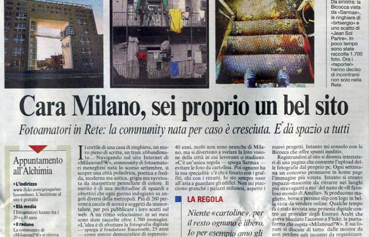 Milanouel!W sul “Corriere della Sera”