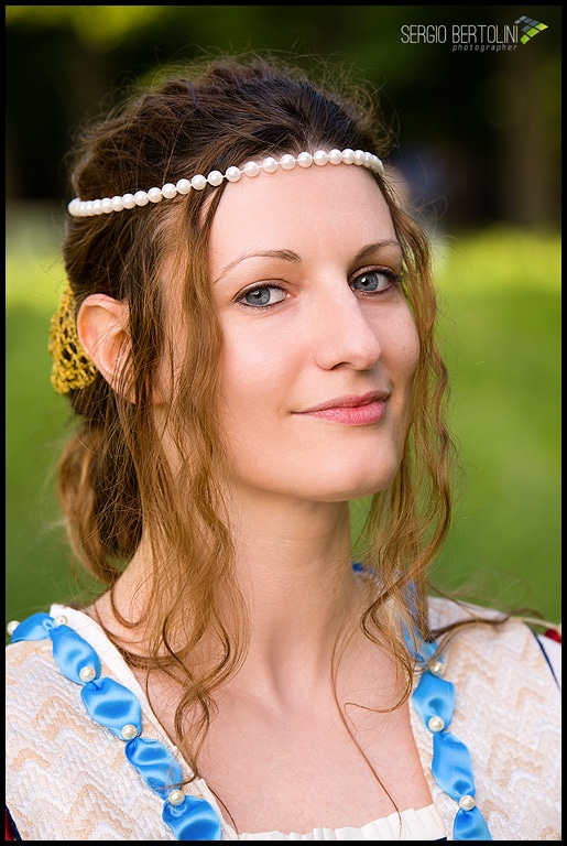 Beatrice, Elena e l’abito per il Palio di Ferrara